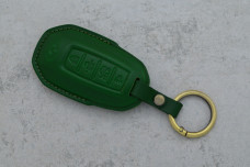 Чохол Infiniti зелений шкіра