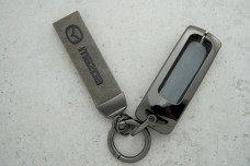 Чохол Mazda 3КН Smart CX4/CX5  H3 graphite/grey мет+шкіра