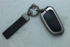 Чохол Cadillac чорний метал шкіра універсальний