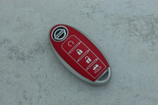 Чохол Nissan матовий червоний