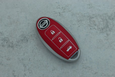 Чохол Nissan червоний поліуретан