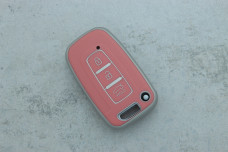 Чохол Hyundai рожевий поліуретан