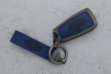 Чохол Ford сірий синій метал шкіра