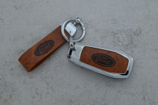 Чохол Ford коричневий метал шкіра універсалньний