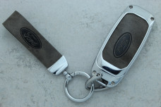 Чохол Ford сірий метал шкіра