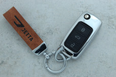 Чохол Skoda/VW коричневий