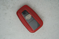 Чохол Toyota карбон червоний поліуретан