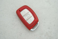 Чохол Hyundai червоний карбон поліуретан