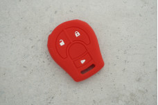 Чохол Nissan червоний силікон