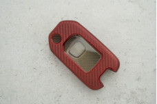 Чохол Honda карбон червоний поліуретан