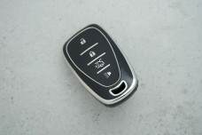 Чохол Chevrolet чорний срібло поліуретан