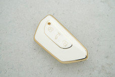 Чохол VW / Skoda білий поліуретан