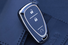 Чохол Chevrolet чорний з золотом