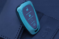 Чохол Chevrolet carbon зелений