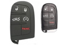 Чохол JEEP 4+1 Smart(Chrysler Dodge) силікон чорний №2