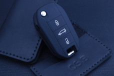 Чохол Citroen чорний силікон