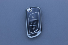 Чохол Peugeot чорний поліуретан