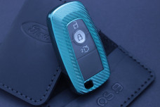 Чохол Ford carbon зелений універсальний