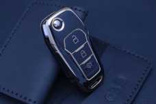 Чохол Ford чорний з золотом