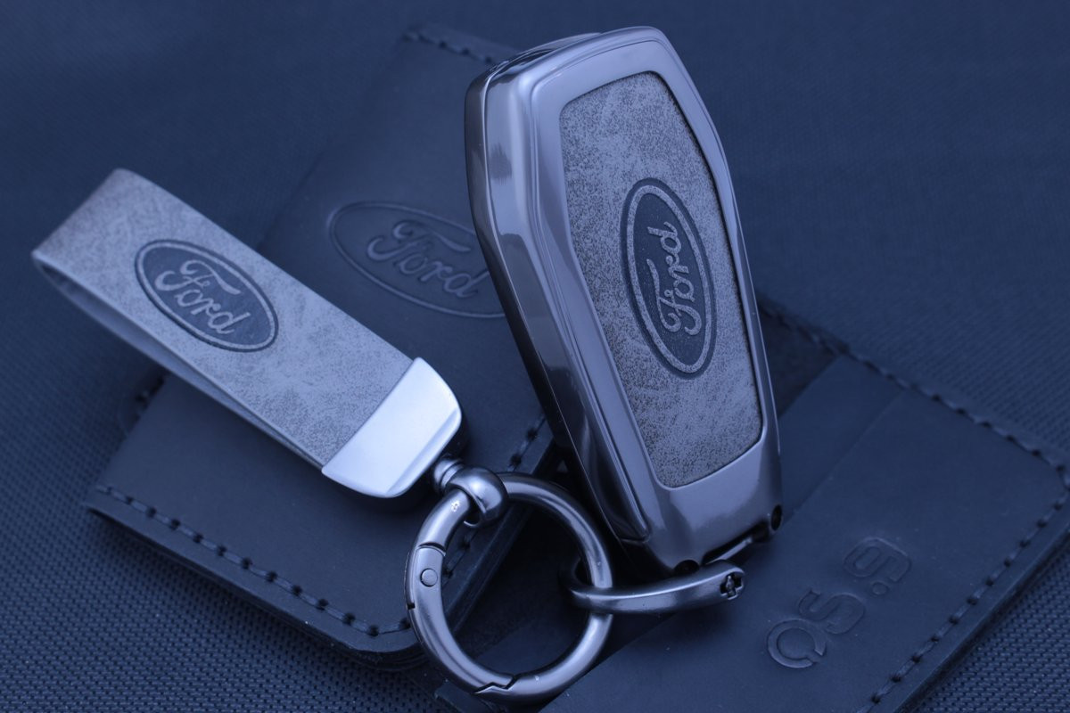 Чохол Ford метал + шкіра