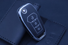 Чохол Ford матовий чорний срібло