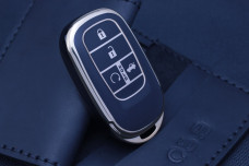 Чохол Honda чорний з золотом