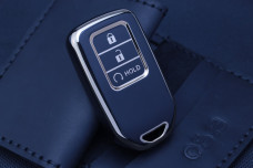 Чохол Honda чорний з золотом