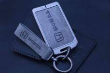 Чохол Honda метал + шкіра