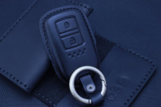 Чохол Honda чорний шкіра