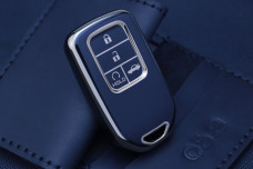 Чохол Honda чорний з золотом