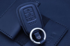 Чохол Honda чорний шкіра