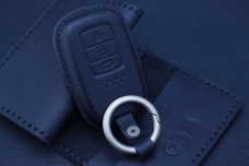 Чохол Honda чорний шкіра