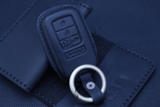 Чохол Honda чорний шкіра