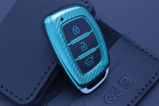 Чохол Hyundai carbon зелений