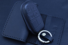 Чохол Chrysler/Dodge/Fiat/Jeep чорний шкіра