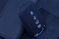 Чохол Kia чорний силікон