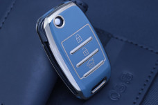 Чохол KIA темно-блакитний