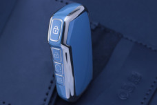 Чохол KIA темно-блакитний