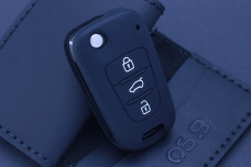 Чохол Kia чорний силікон