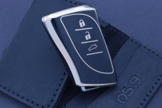 Чохол Lexus чорний з золотом