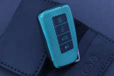 Чохол Lexus carbon зелений