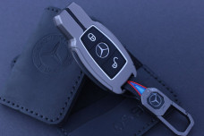 Чохол Mercedes метал + силікон