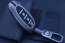 Чохол Nissan метал + силікон