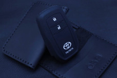 Чохол Toyota чорний силікон
