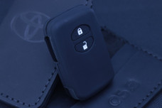 Чохол Toyota чорний силікон