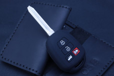 Чохол Toyota чорний силікон