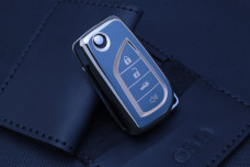 Чохол Toyota темно-блакитний