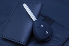 Чохол Toyota чорний силікон