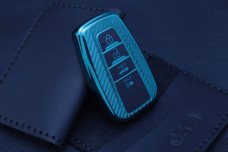 Чохол Toyota carbon зелений