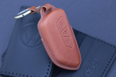 Чохол VW коричневий шкіра